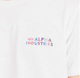 Holograficzny T-shirt z małym logo 146514