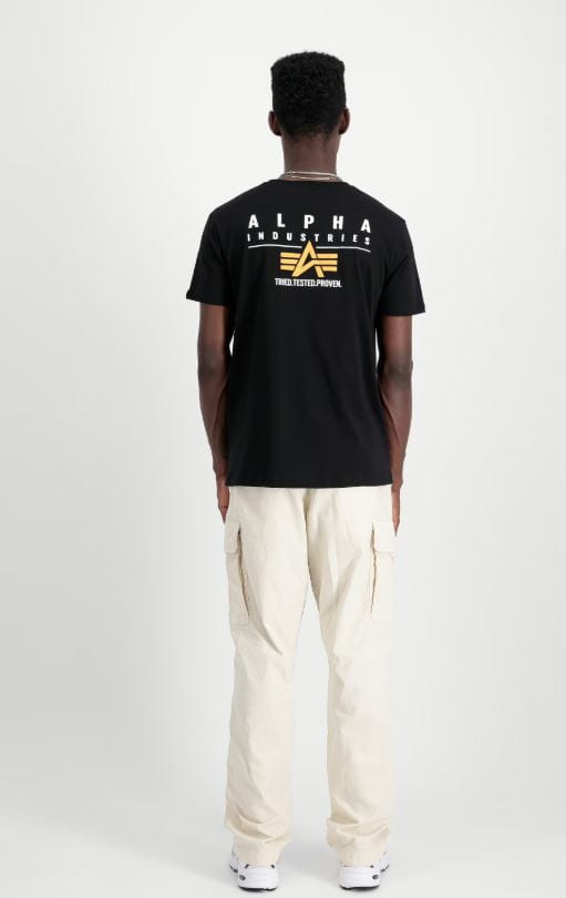 Puff Print Logo Back Print T-Shirt Alpha Industries 148521