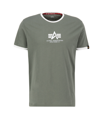 Basic Contrast Mid Logo T-Shirt Alpha Industries 106501