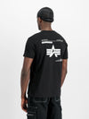 Koszulka T-Shirt Alpha Industries 258505 z nadrukiem na plecach