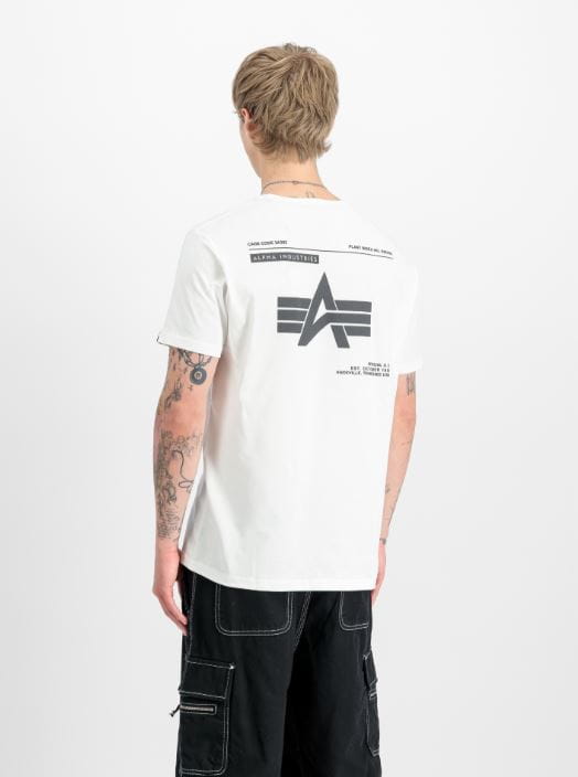 Koszulka T-Shirt Alpha Industries 258505 z nadrukiem na plecach