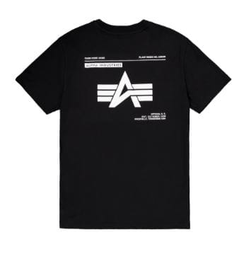 Koszulka T-Shirt Alpha Industries 258505 z nadrukiem na plecach