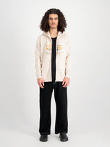 Bluza rozpinana z kapturem z kamuflażem i nadrukiem puff Basic 178325PPC M/L/XL/2XL/3X