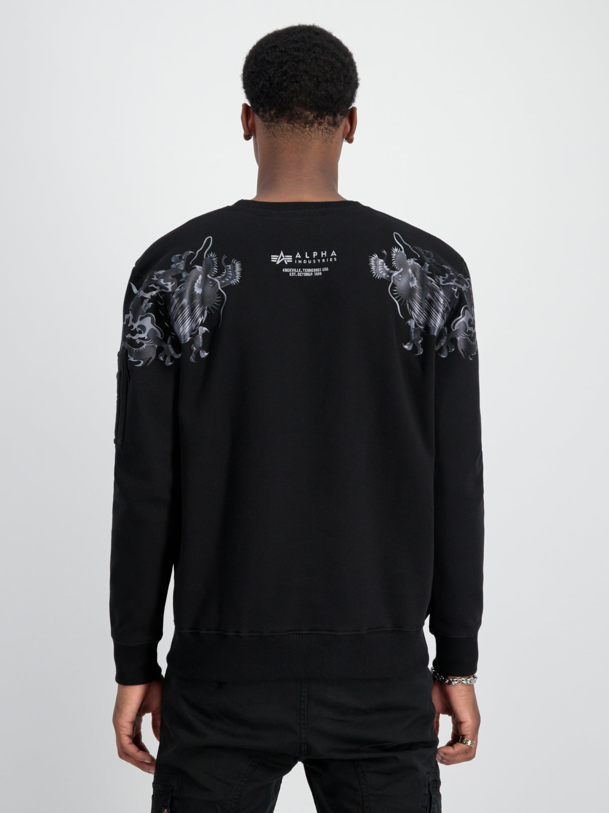 Dragon EMB Sweater Bluza Alpha Industries136301