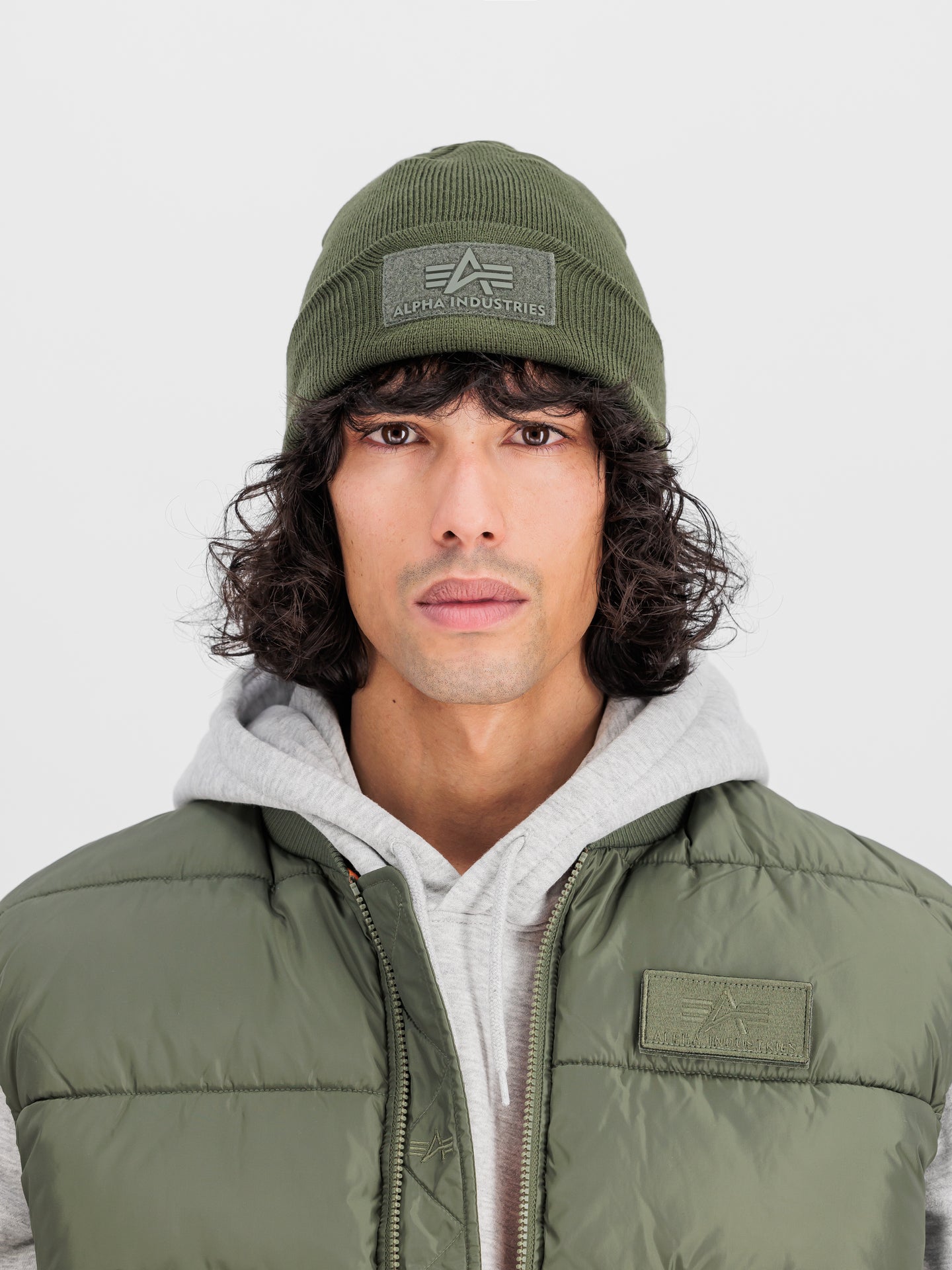 VLC Czapka Alpha Industries Czapka Zimowa Velcro Beanie 118943