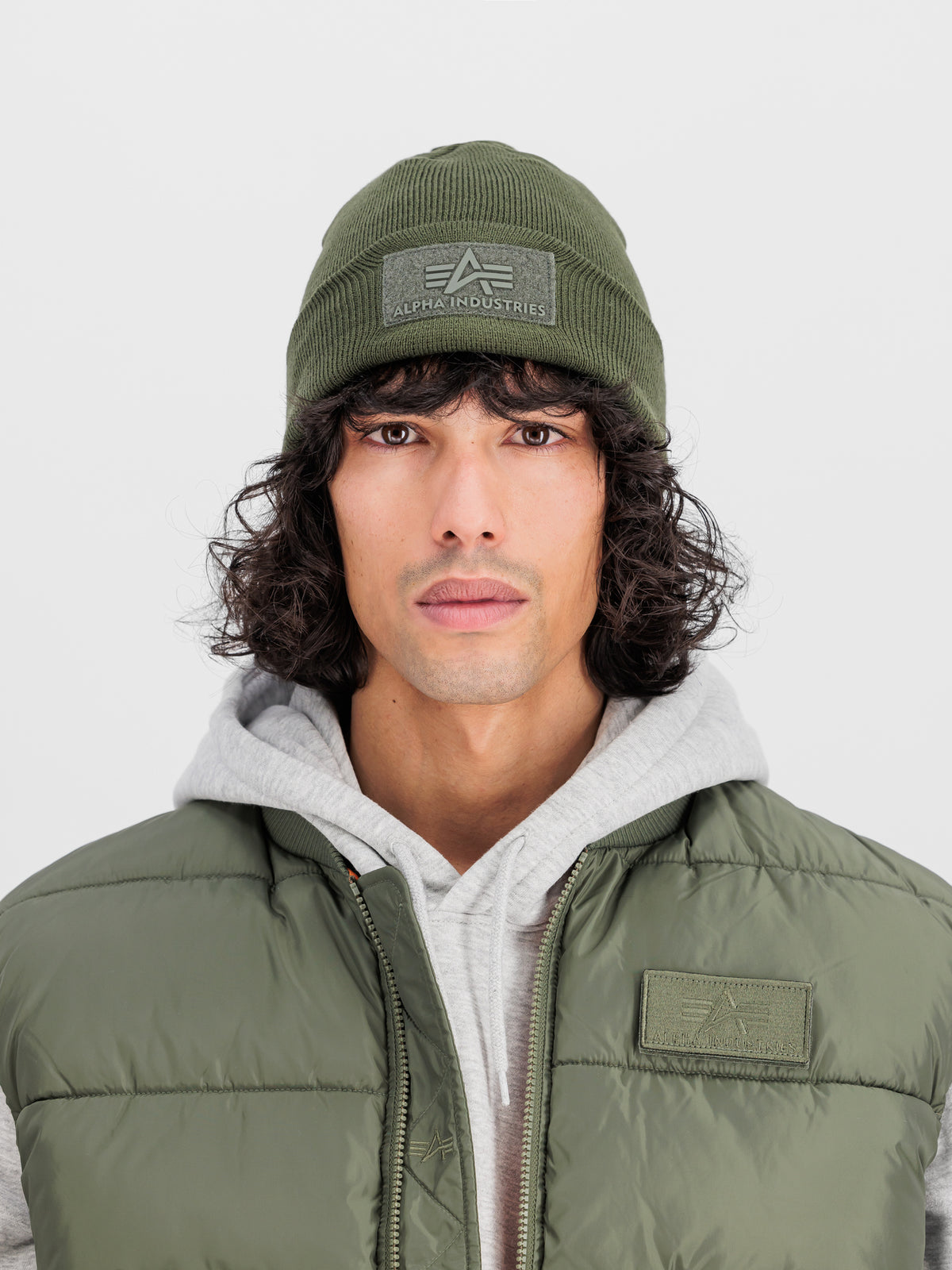 VLC Beanie Alpha Industries Czapka Zimowa Velcro Beanie118943