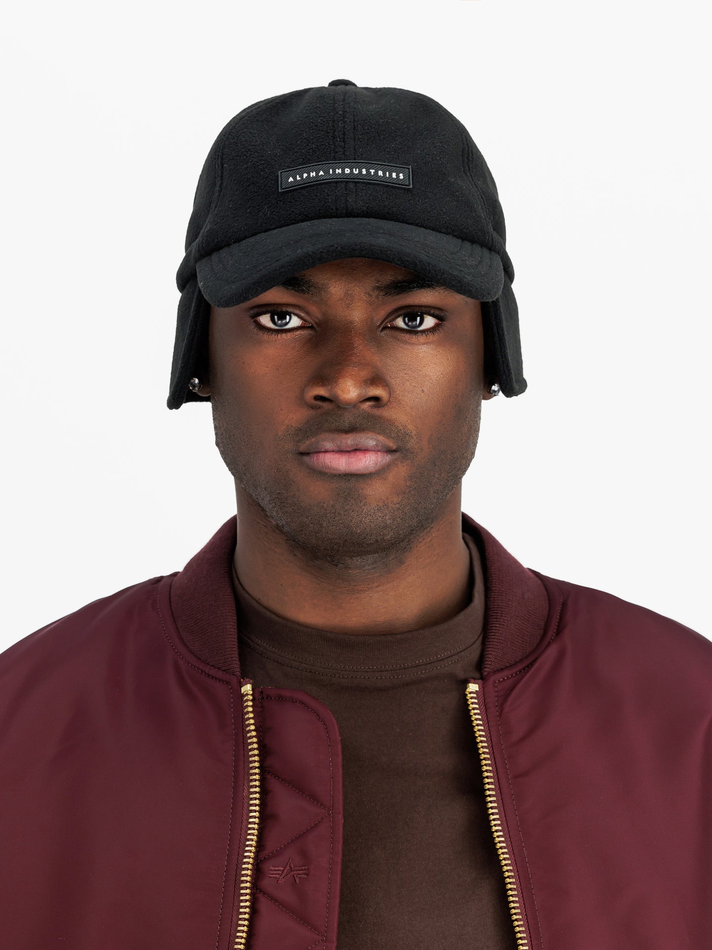 Insulated Cap Snow Cap Rubber Logo 258906
