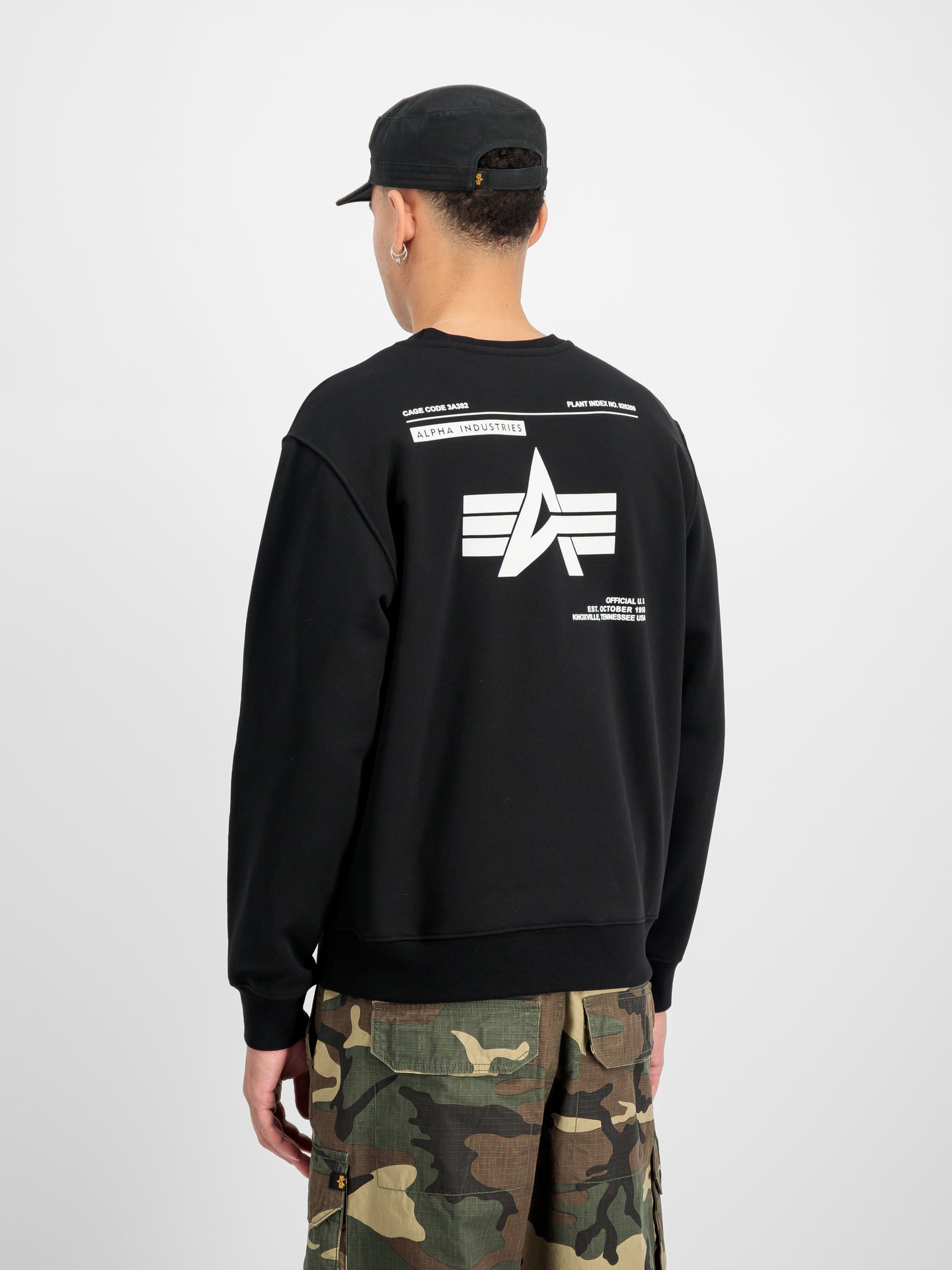 Bluza Alpha Industries Label Backprint Sweatshirt258307