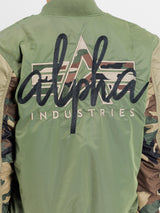 Kurtka Bomberka MA-1 Camo Back Embroidery Alpha Industries 258120
