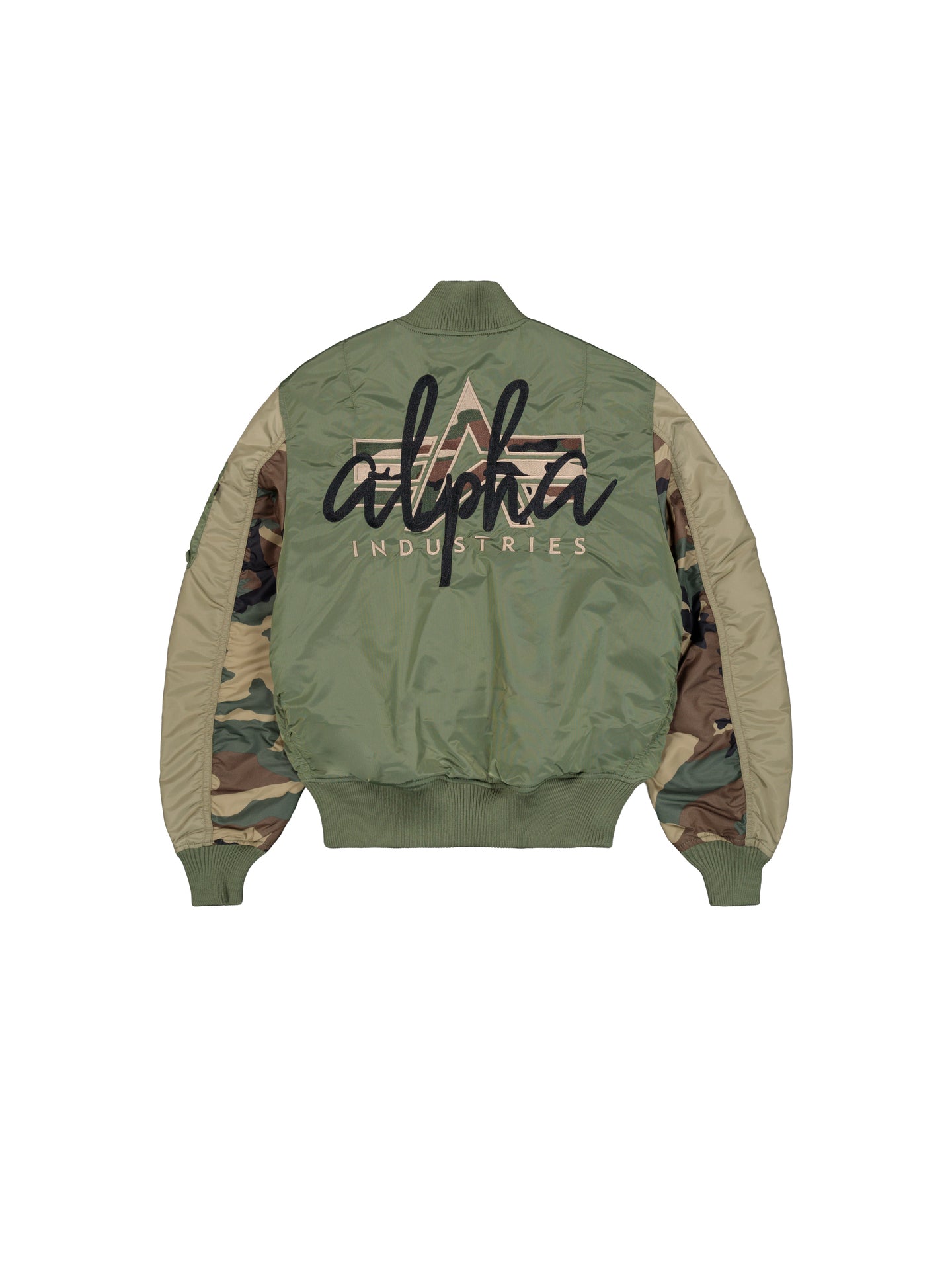 Kurtka Bomberka MA-1 Camo Back Embroidery Alpha Industries 258120