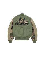 Kurtka Bomberka MA-1 Camo Back Embroidery Alpha Industries 258120