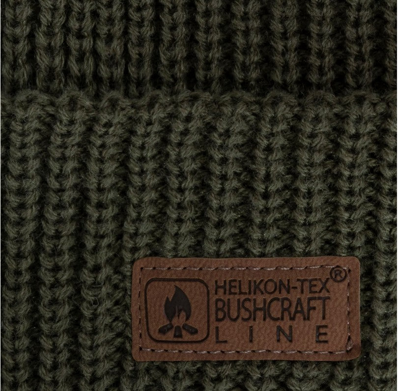 Czapka Helikon Merino Wanderer - Earth Brown / czarny / zielony