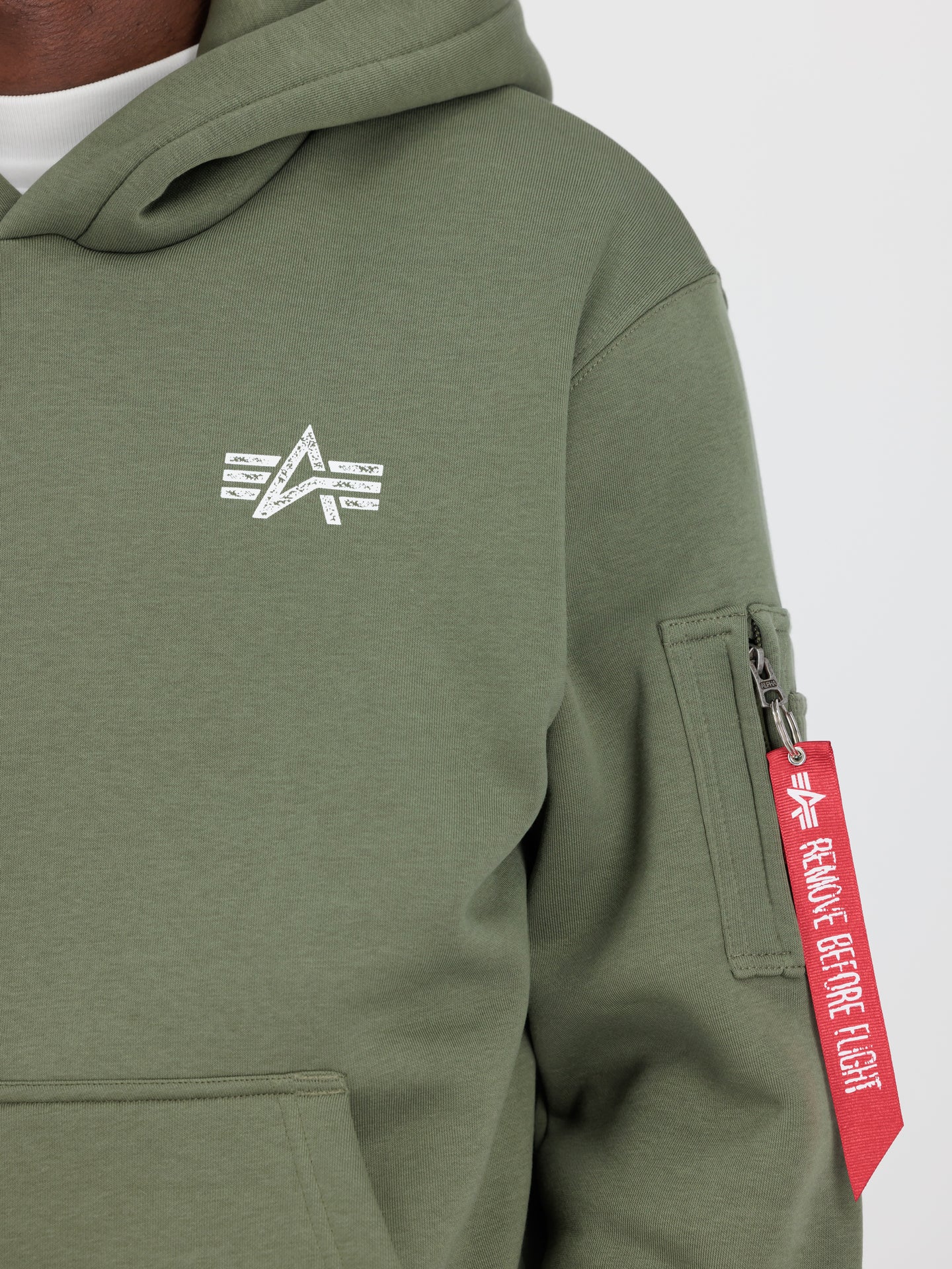 Signature Backprint Hoodie Bluza Alpha Industries 148341