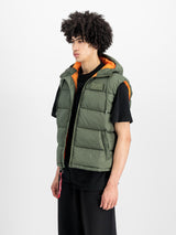 Bezrękawnik z Kapturem Alpha Hooded Faux Down Puffer Vest 118110