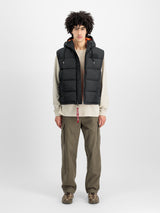 Bezrękawnik z Kapturem Alpha Hooded Faux Down Puffer Vest 118110