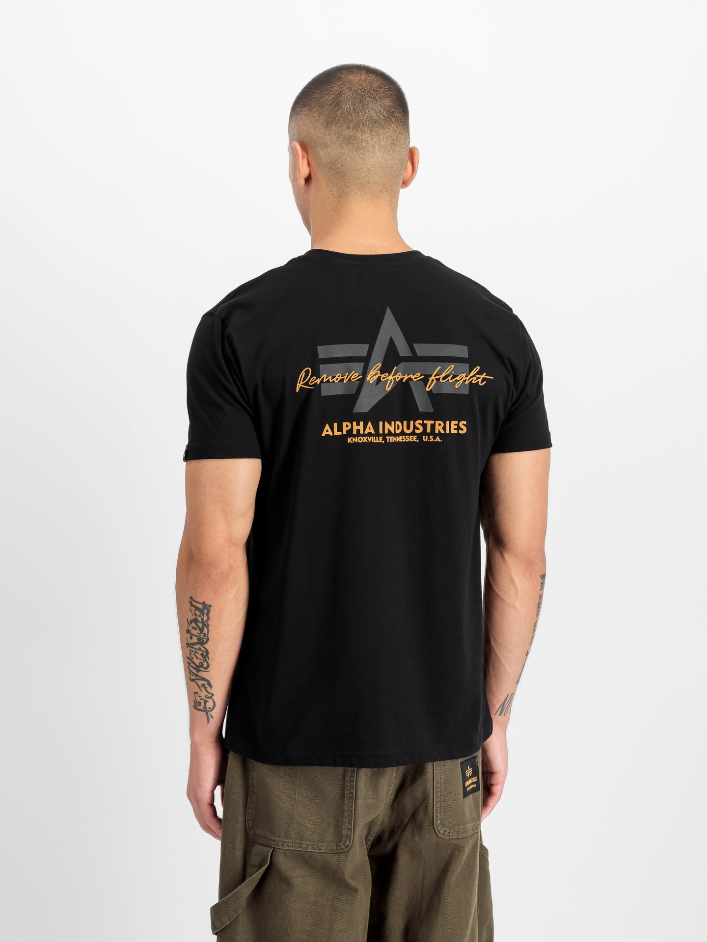 T-shirt Tonal Logo Print Alpha Industries 266525