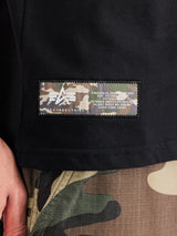 Koszulka Camo Label Nadruk na plecach Alpha Industries 258504