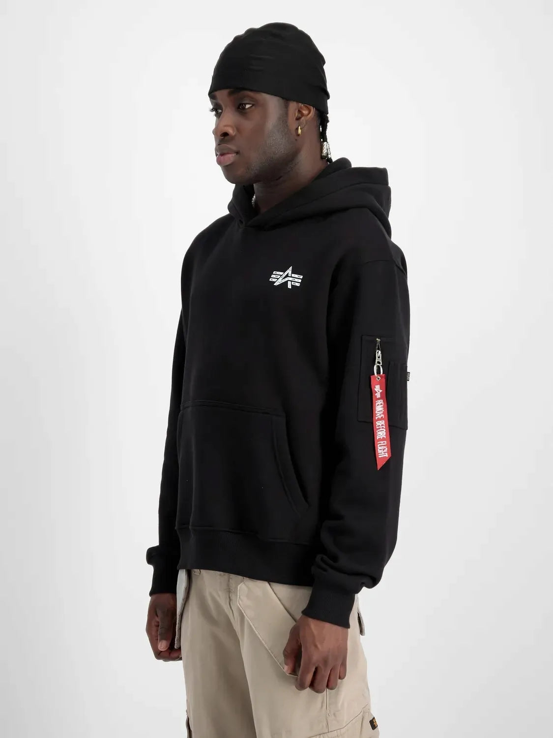 Signature Backprint Hoodie Bluza Alpha Industries 148341