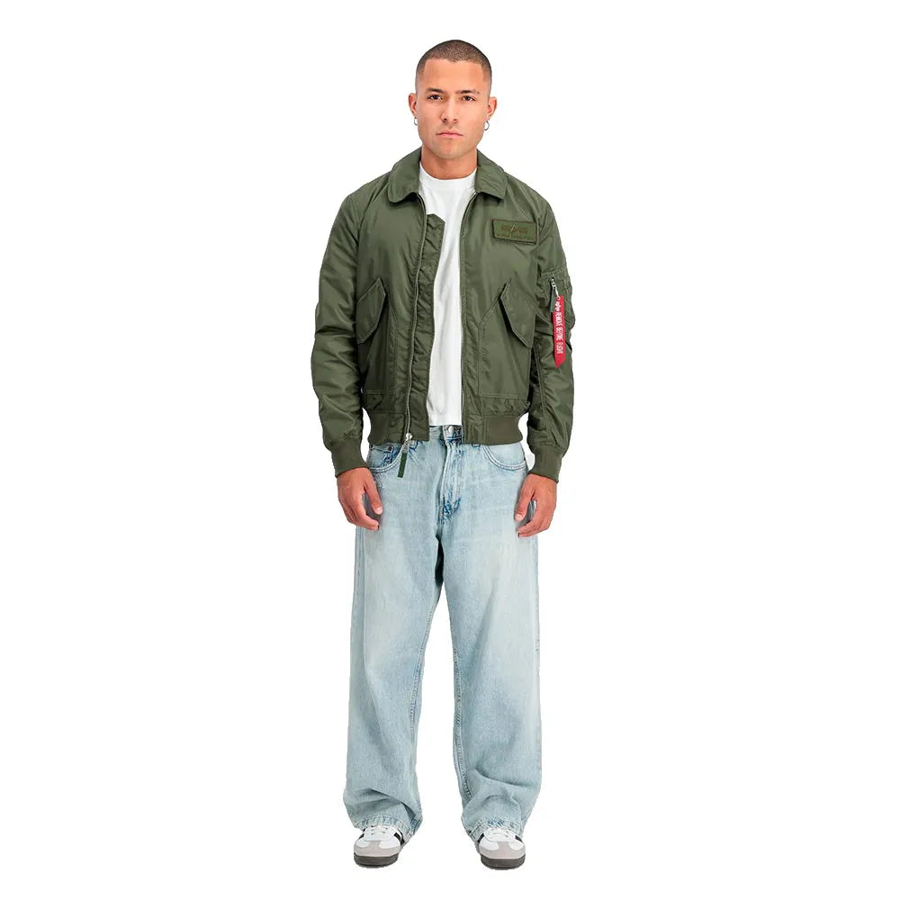 Kurtka przejściowa Alpha Industries CWU-36/P TT Light Bomber Jacket 266101