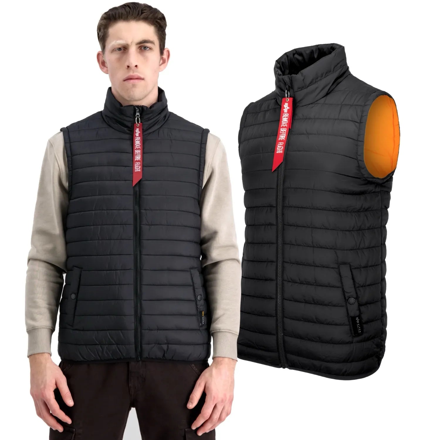Kamizelka Alpha Industries ULW 138122 03 - Czarna