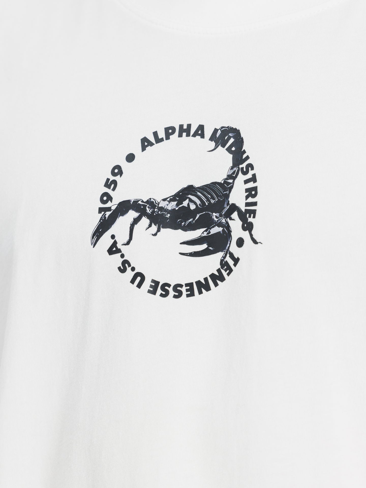 Koszulka Alpha Industries US Scorpion z nadrukiem na plecach 266510