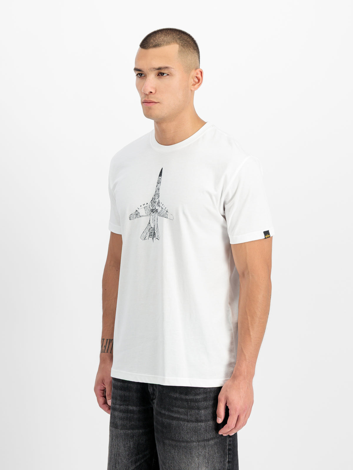 Air Force Sketch T-ShirtF-15C Eagle - The Watchdog 0172