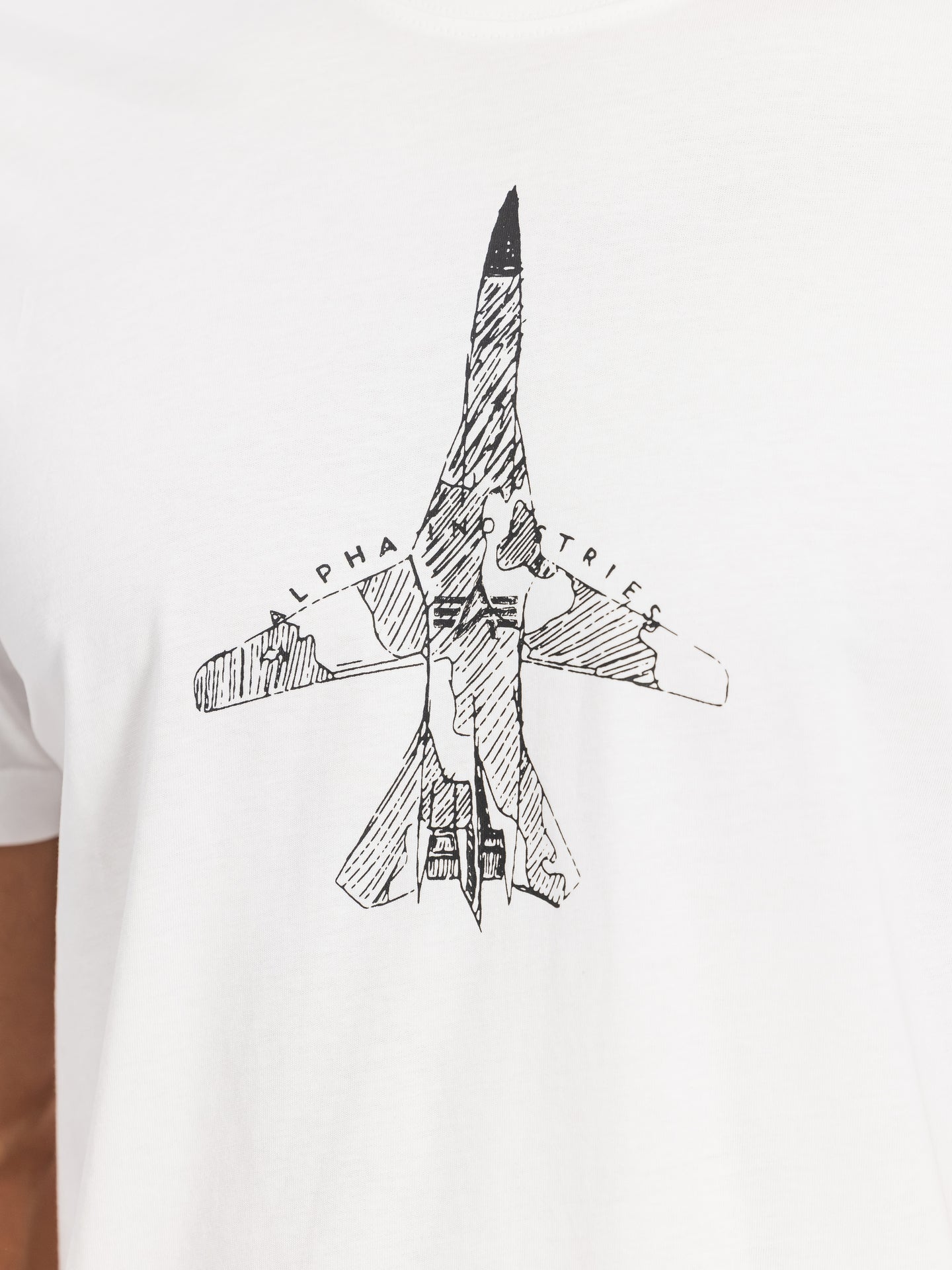 Koszulka ze szkicem USAF F-15C Eagle - The Watchdog 0172