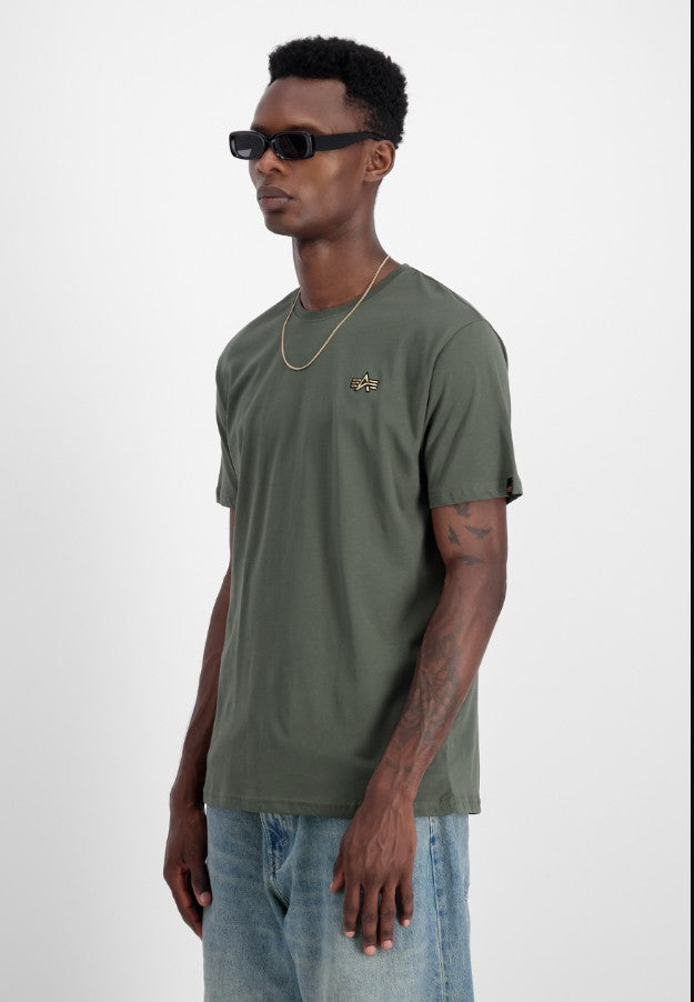 Koszulka z małym logo 3D Alpha Industries 148511