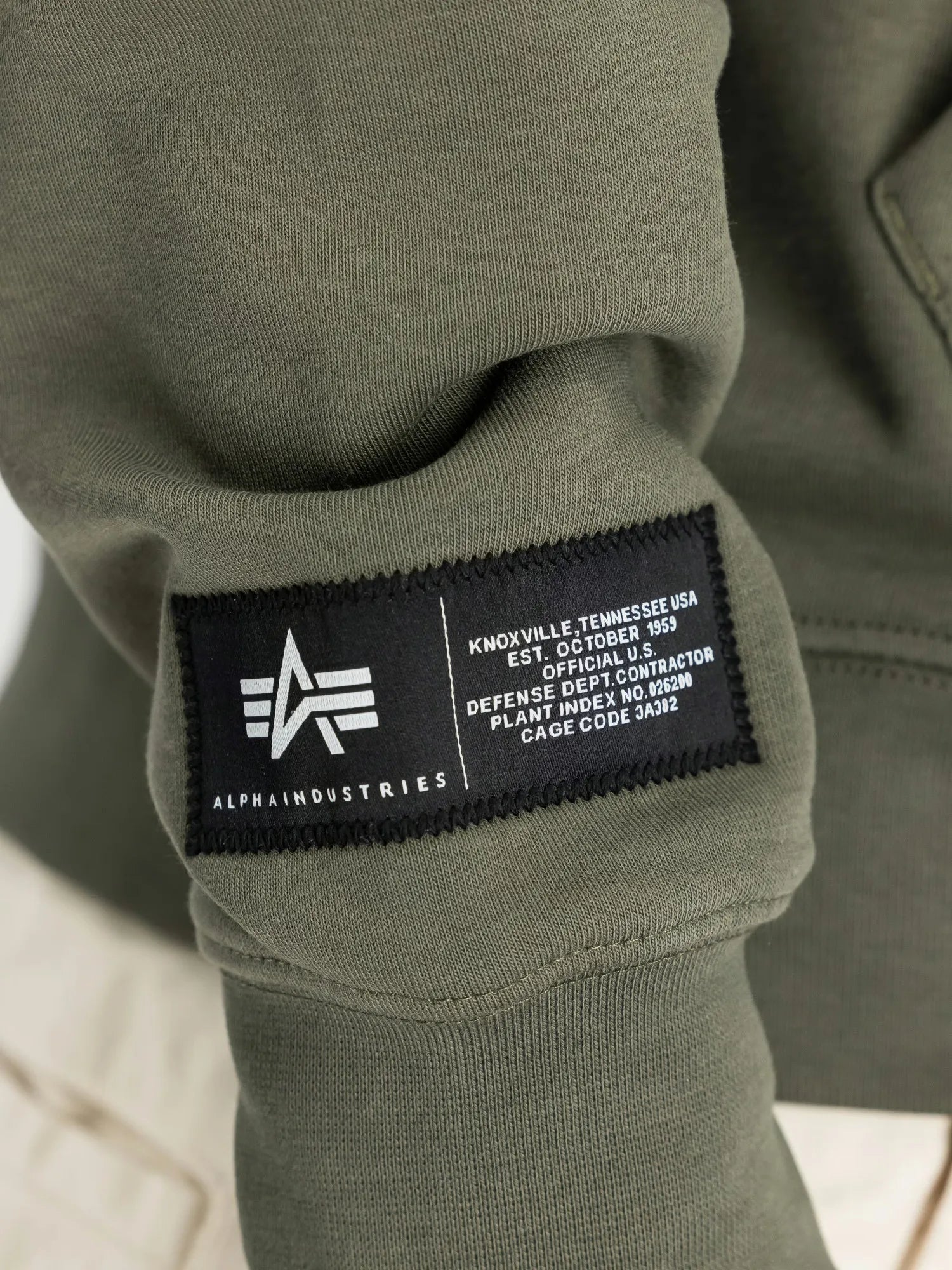 Bluza z kapturem Alpha Industries Label Backprint Hoodie 258333