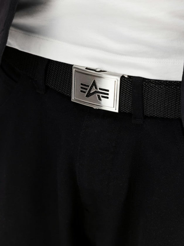 Pasek Alpha Industries Heavy Duty Logo