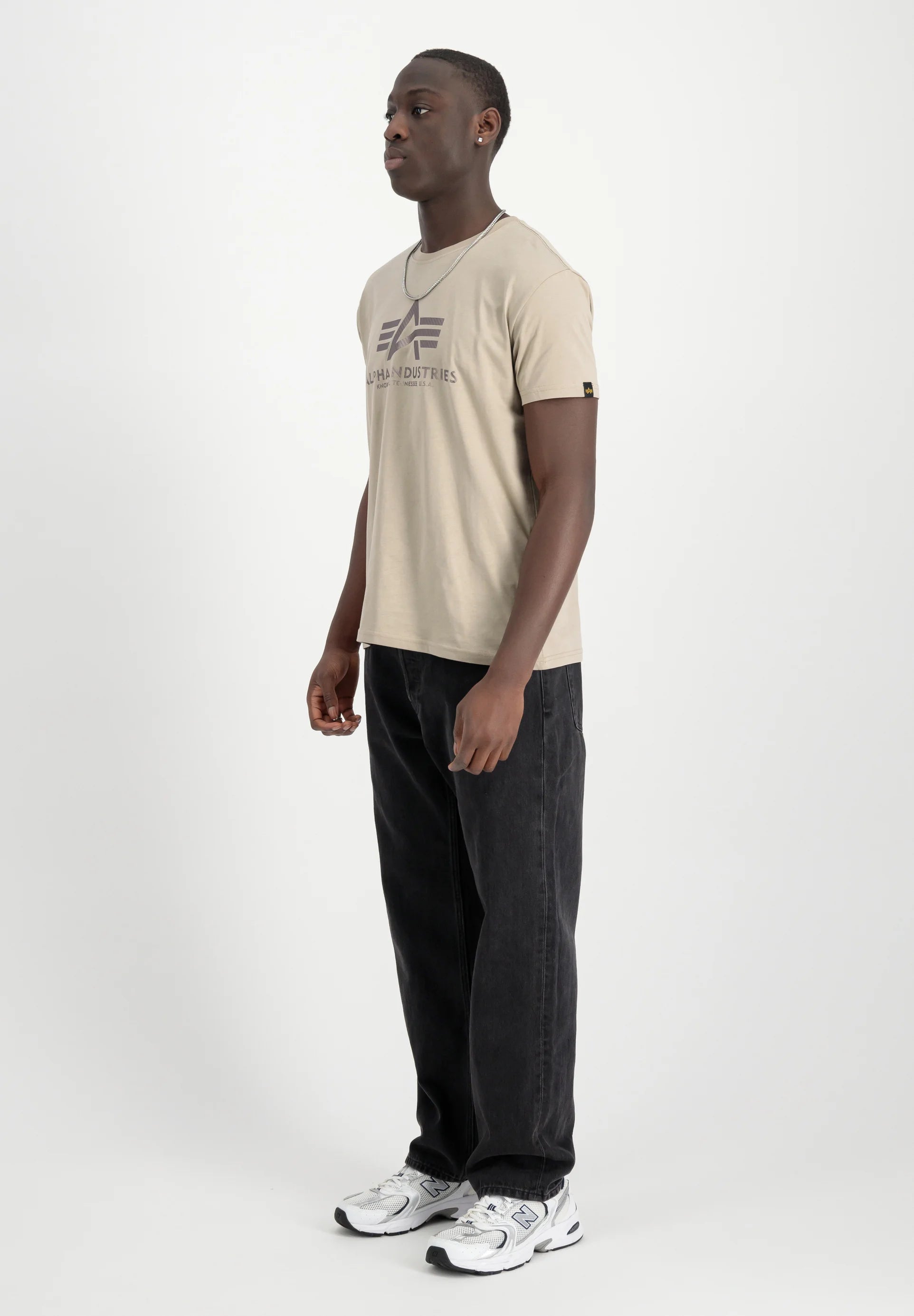 T-shirt Basic Big Logo Carbon L-XL-2XL-3XL 100501CB