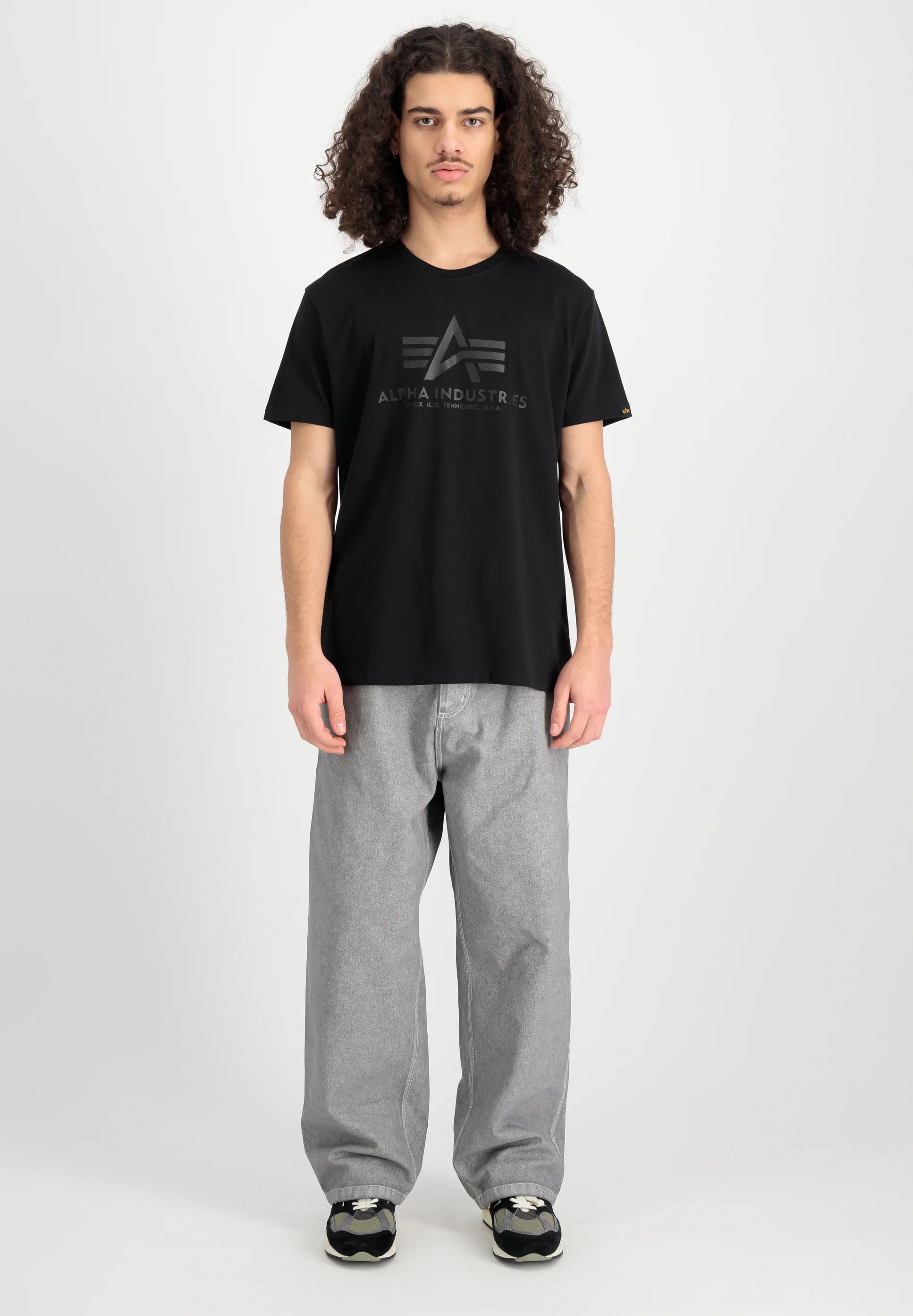 T-shirt Basic Big Logo Carbon L-XL-2XL-3XL 100501CB