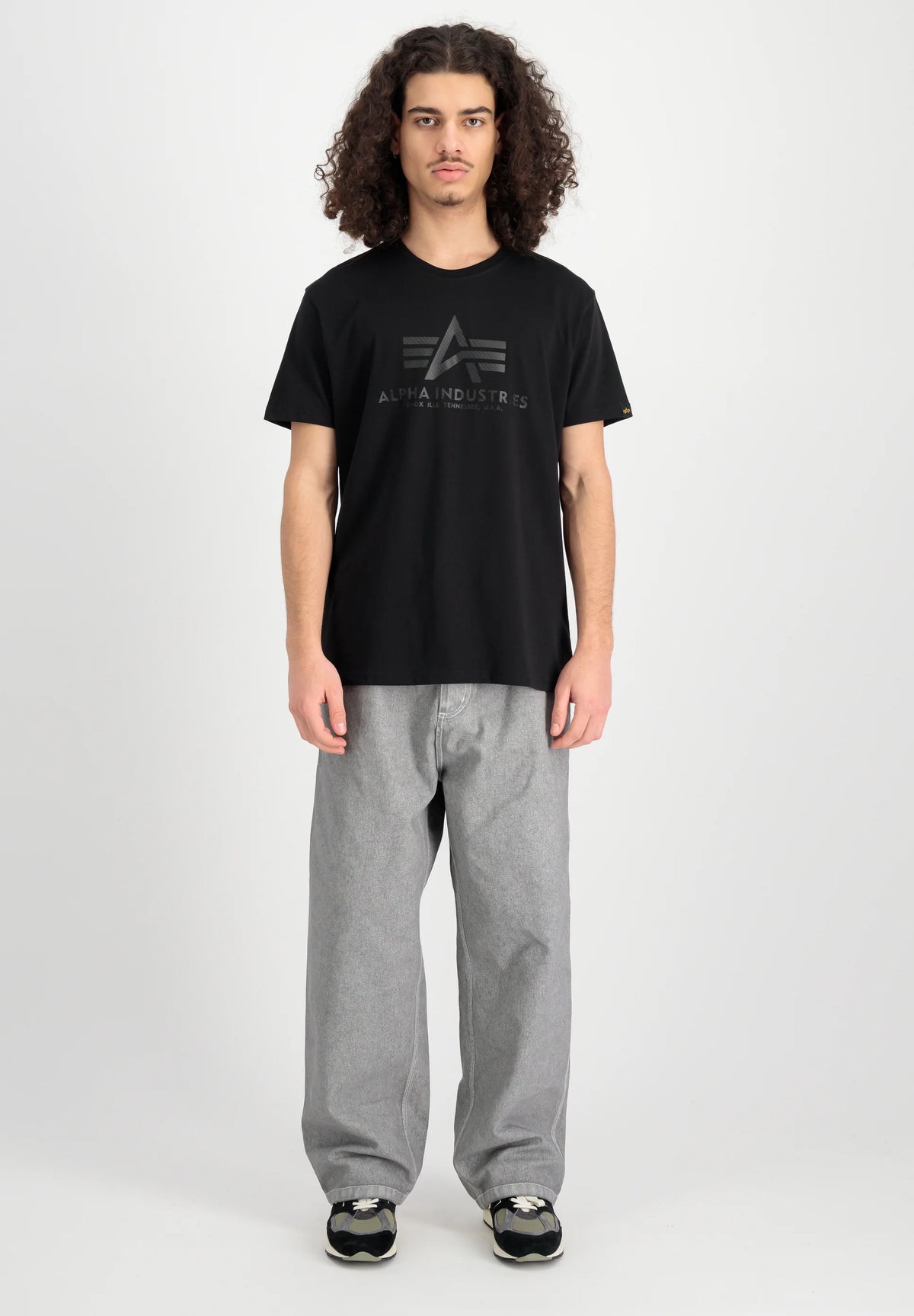 T-Shirt Basic Big Logo Carbon L-XL-2XL-3XL 100501CB