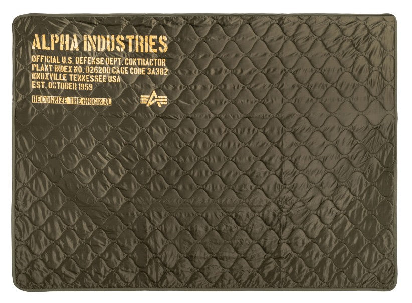 Koc Alpha Industries Packable Picknick Blanket - Dark Olive