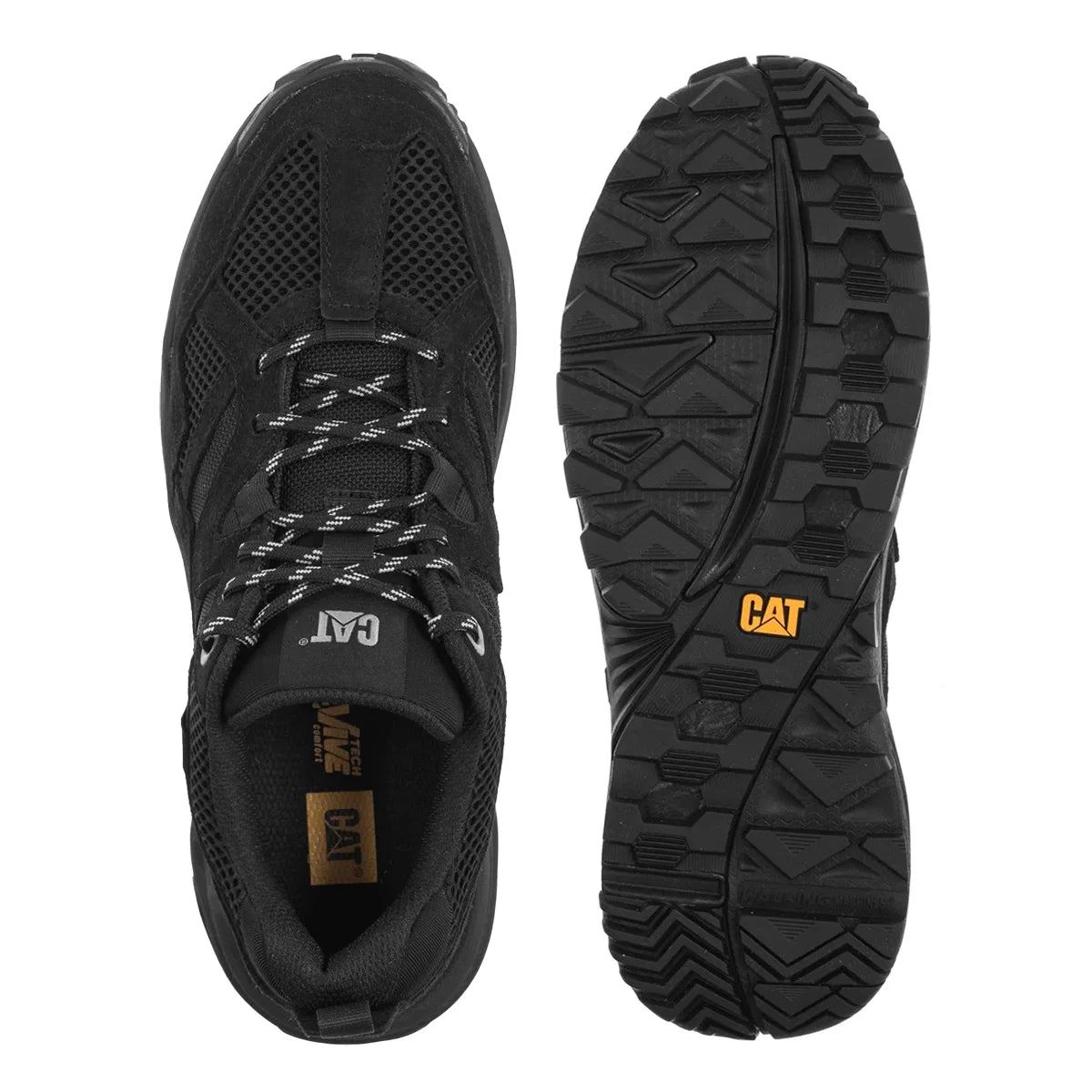 Buty Sportowe Caterpillar Grapple Suede Mesh P726661 Black