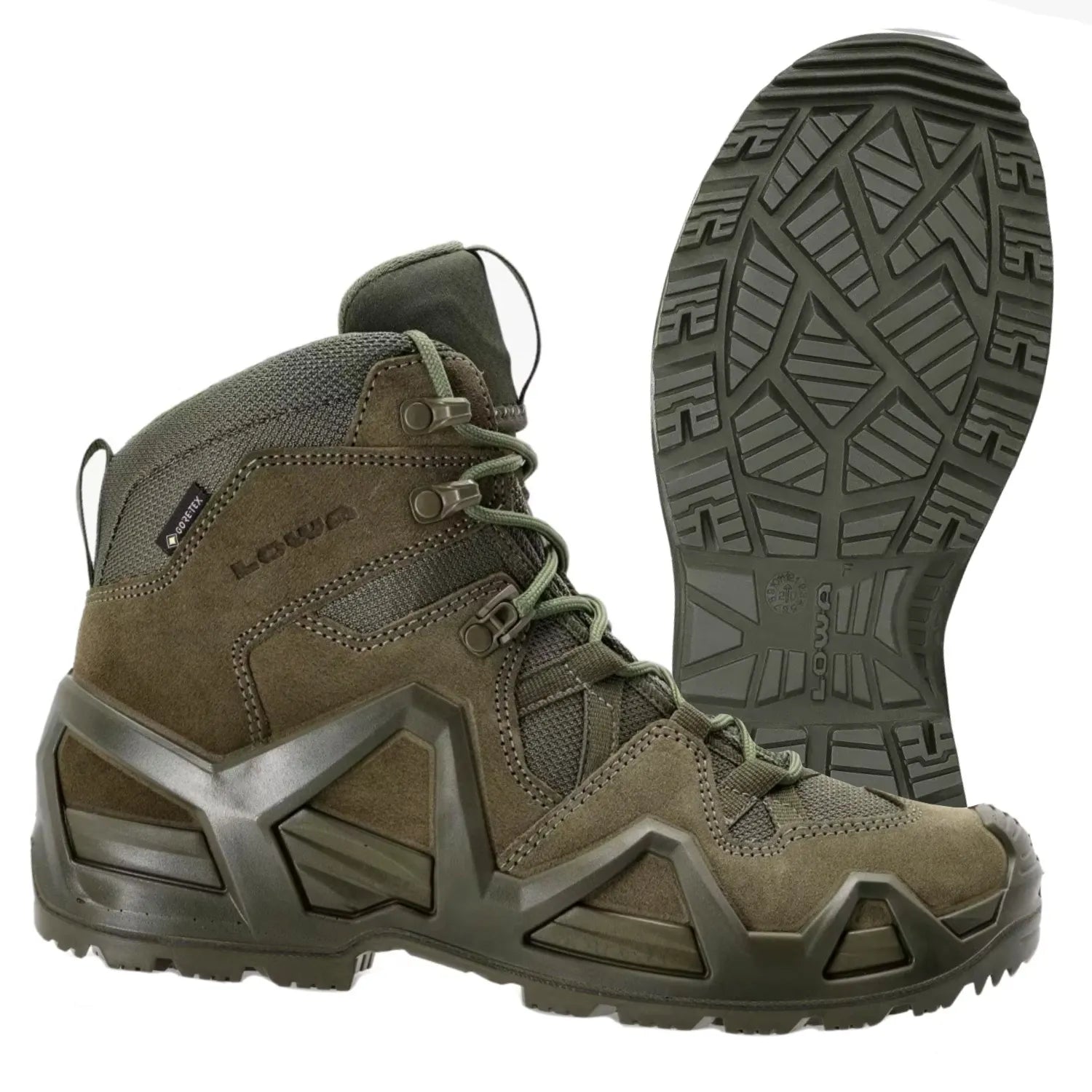 Lowa - Buty taktyczne Zephyr GTX® MID MK2 - Monowrap - Gore-Tex - Ranger Green - 310854