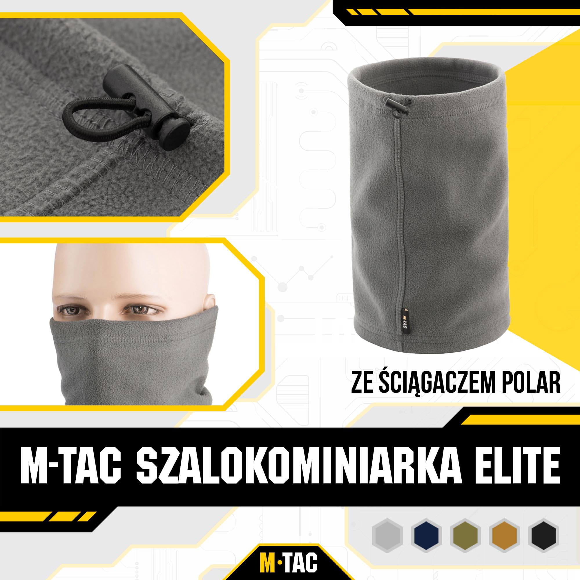 M-Tac szalokominiarka Elite ze ściągaczem polar (270g/m2)