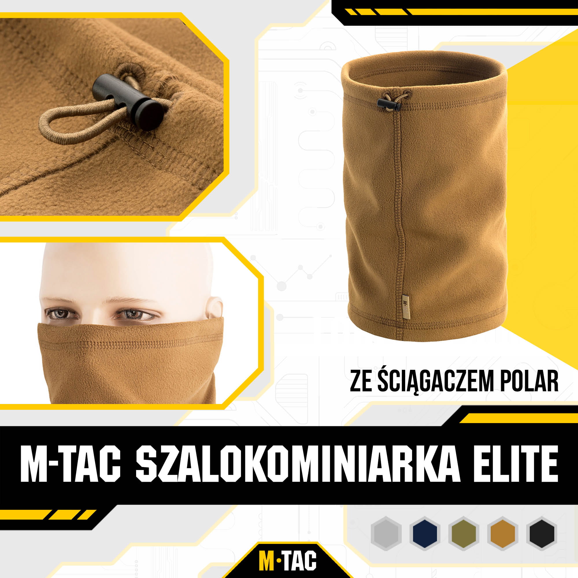 M-Tac szalokominiarka Elite ze ściągaczem polar (270g/m2)