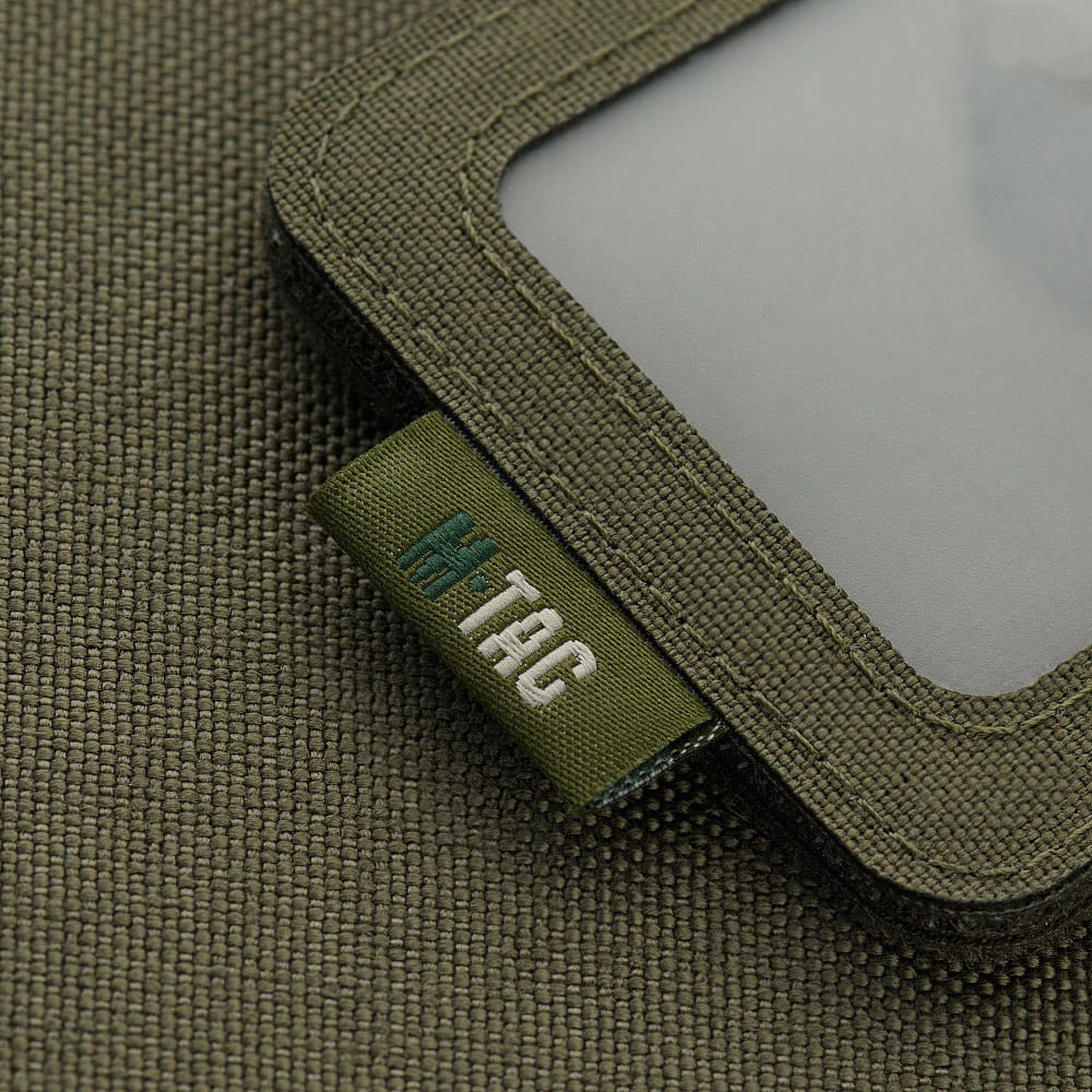 M-Tac ID holder with transparent panel