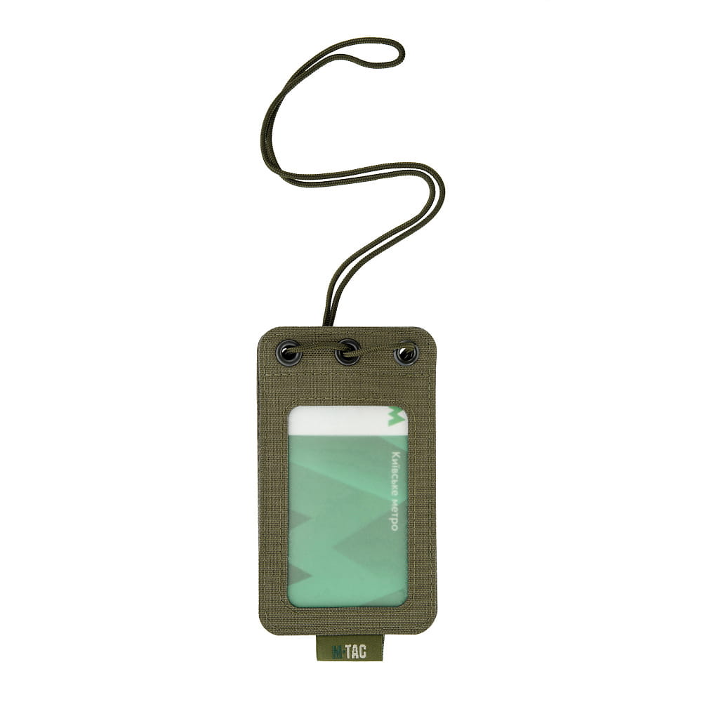 M-Tac ID holder with transparent panel