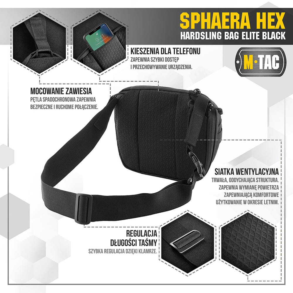 M-Tac torba Sphaera Hex Hardsling Bag Elite