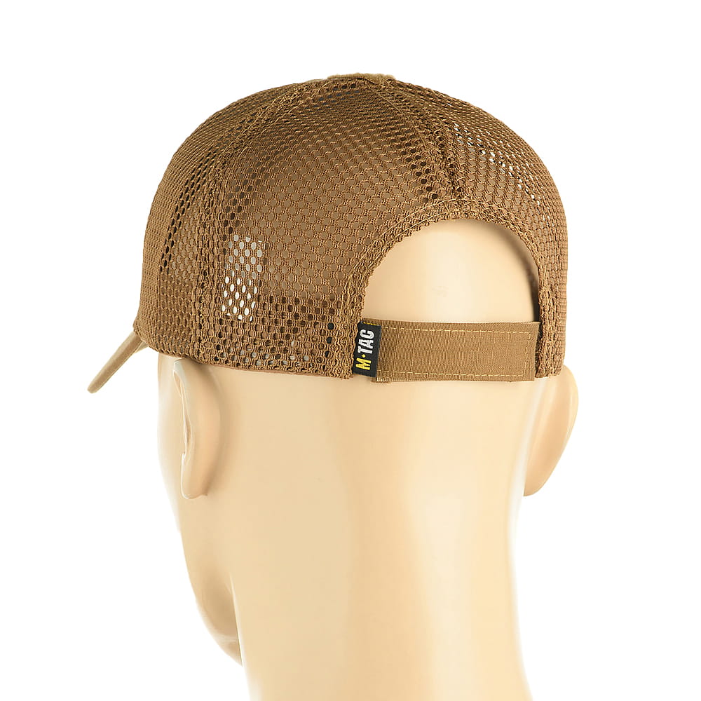 M-Tac Velcro Flex Rip-Stop Mesh Cap Coyote Brown S/M