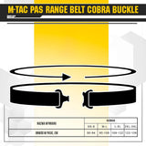 M-Tac Pas taktyczny Range Belt Cobra Buckle