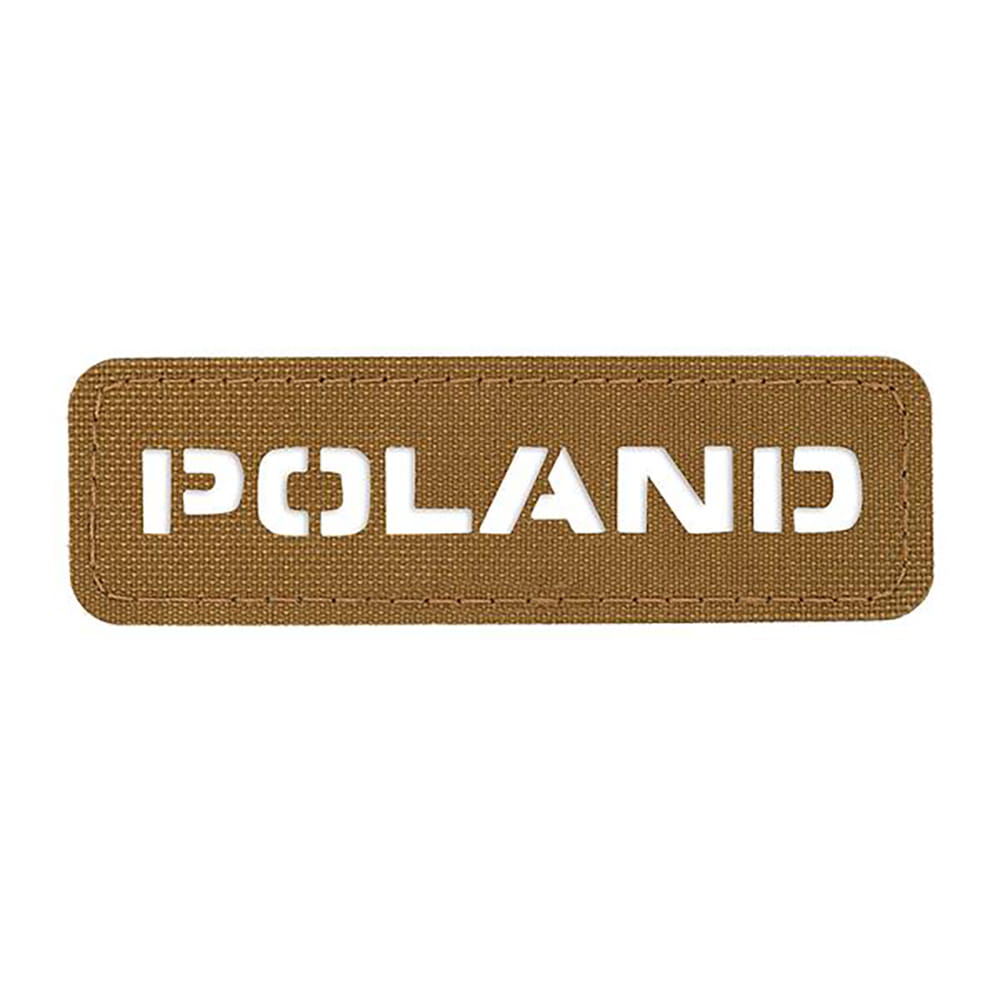 M-Tac naszywka Poland (na wylot) 25x80 Laser Cut