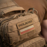 M-Tac naszywka Poland (na wylot) 25x80 Laser Cut