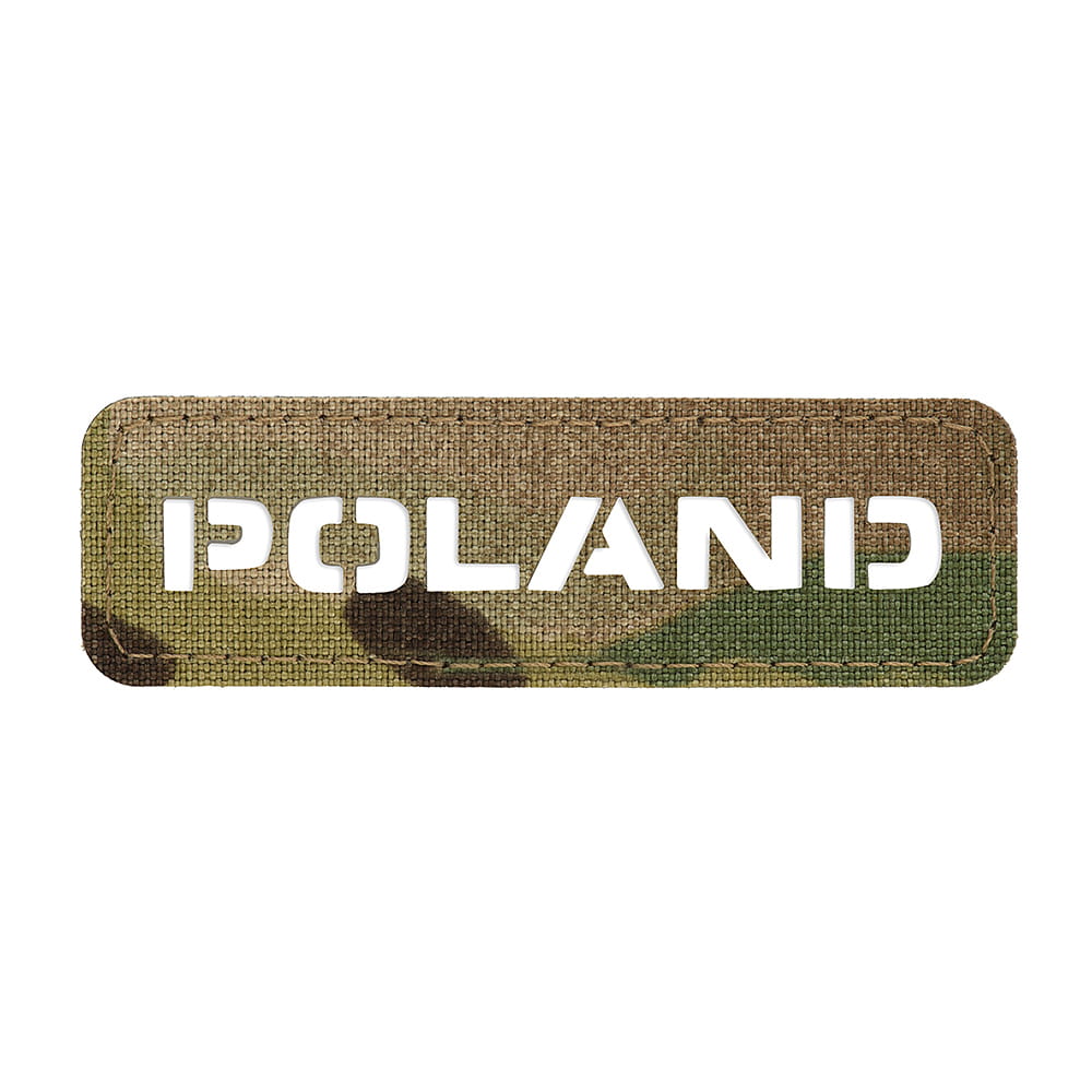 M-Tac naszywka Poland (na wylot) 25x80 Laser Cut