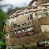 M-Tac naszywka Poland (na wylot) 25x80 Laser Cut