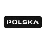 M-Tac Poland patch (cut-through) 25x80 Laser Cut