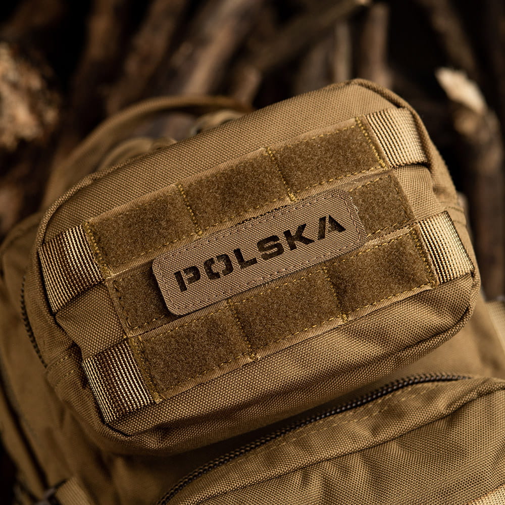 M-Tac Poland patch (cut-through) 25x80 Laser Cut