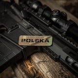 M-Tac Poland patch (cut-through) 25x80 Laser Cut